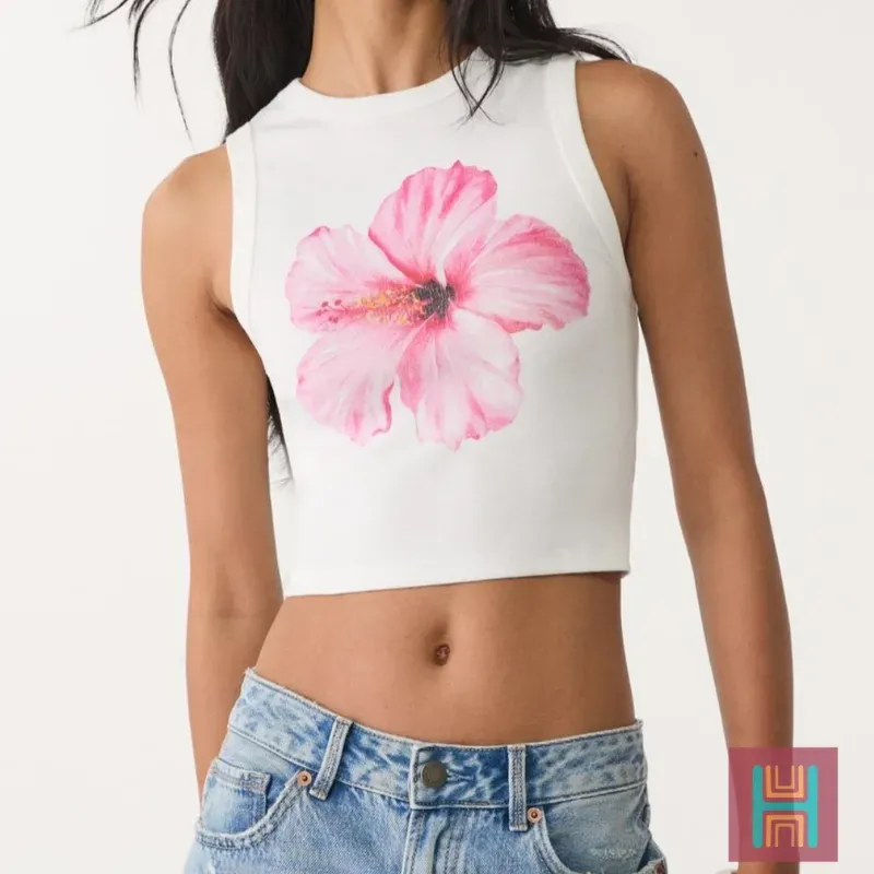 CAMISETA FLOR 0032