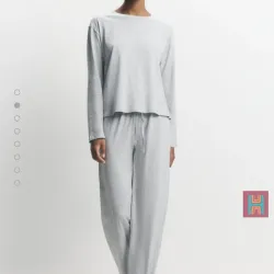 CONJUNTO PIJAMA GRIS 0103