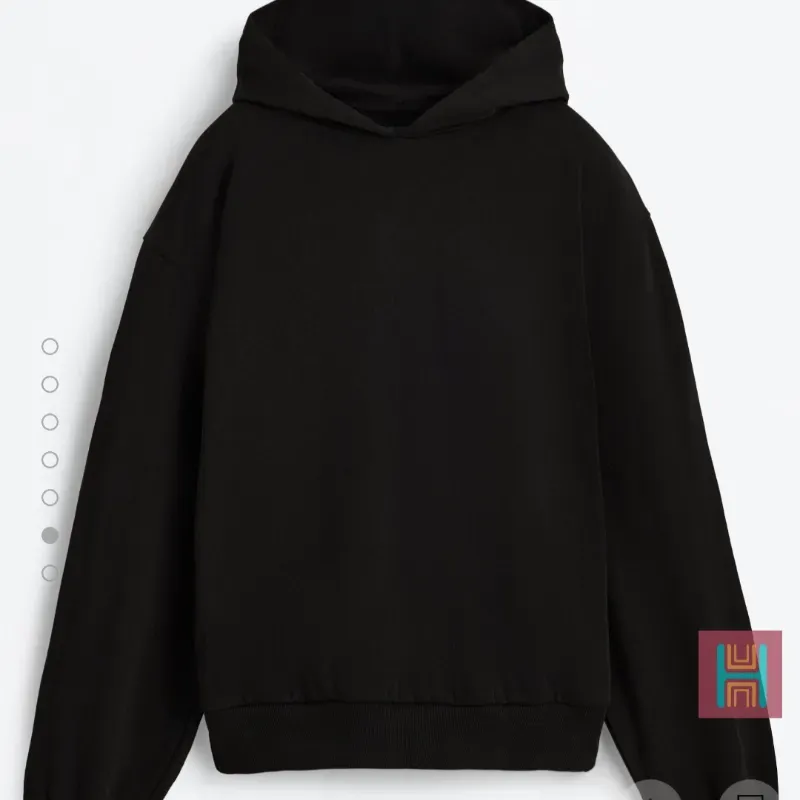 SUDADERA CAPUCHA NEGRO 0085