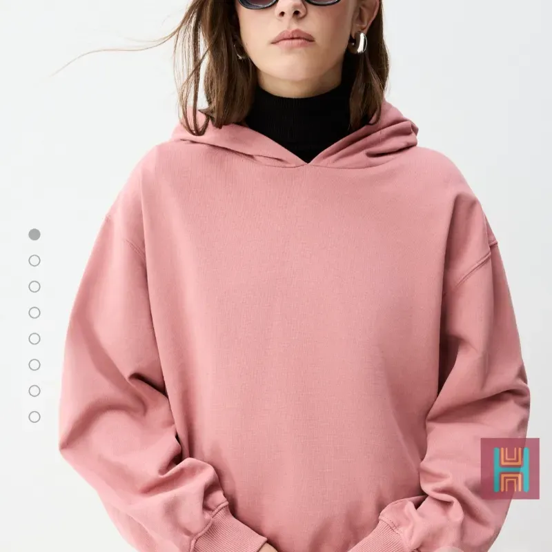 SUDADERA CAPUCHA ROSADO 0082