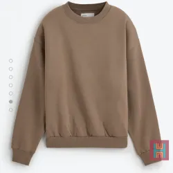 SUDADERA DE CHÁNDAL MARRÓN 0073