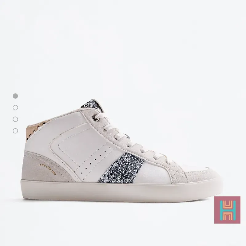 ZAPATILLA BOTÍN BRILLOS 0163