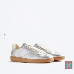 ZAPATILLA METALIZADA 0161