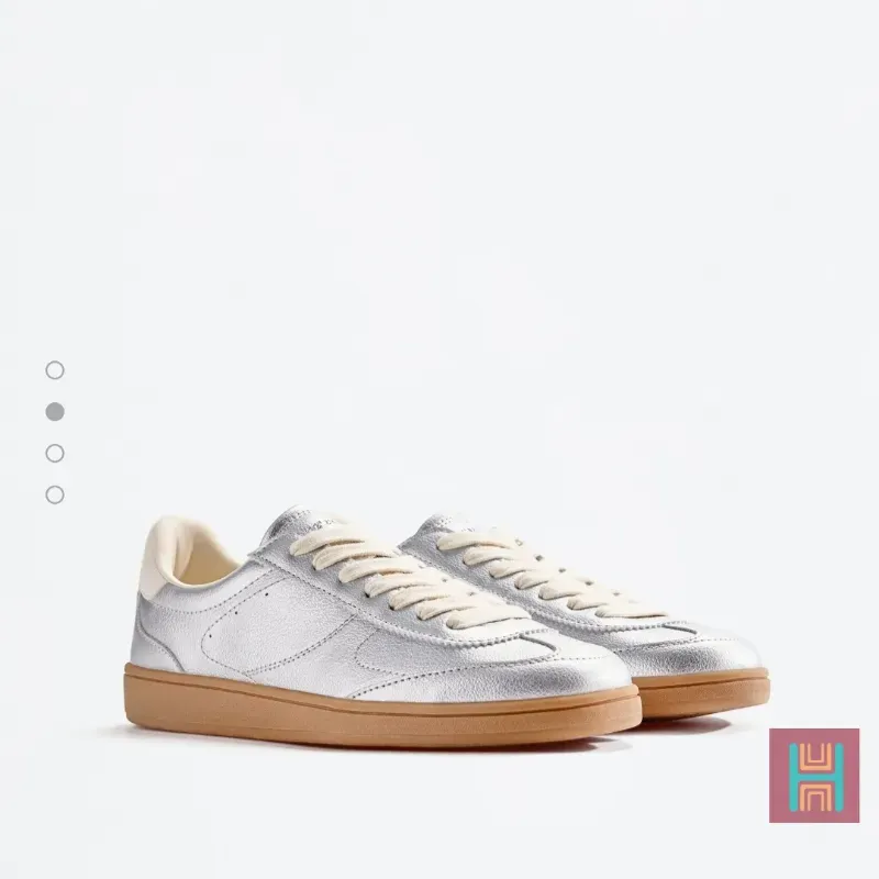 ZAPATILLA METALIZADA 0161