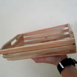 CAJITA ORGANIZADORA DE MADERA