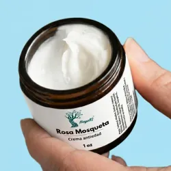 CREMA  FACIAL ROSA MOSQUETA ( antiedad , aclarante)