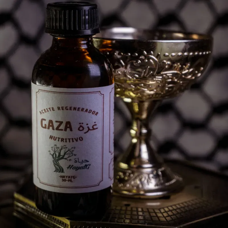 GAZA‎ غزة  ACEITE+  NUTRITIVO + REGENERADOR 