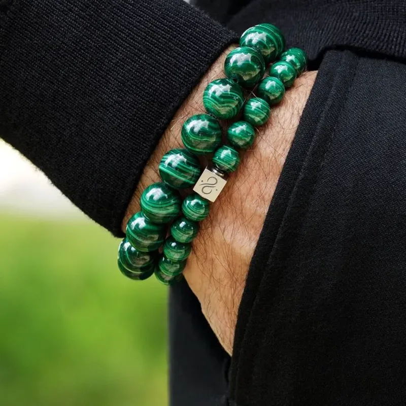 PULSERA DE MALAQUITA 