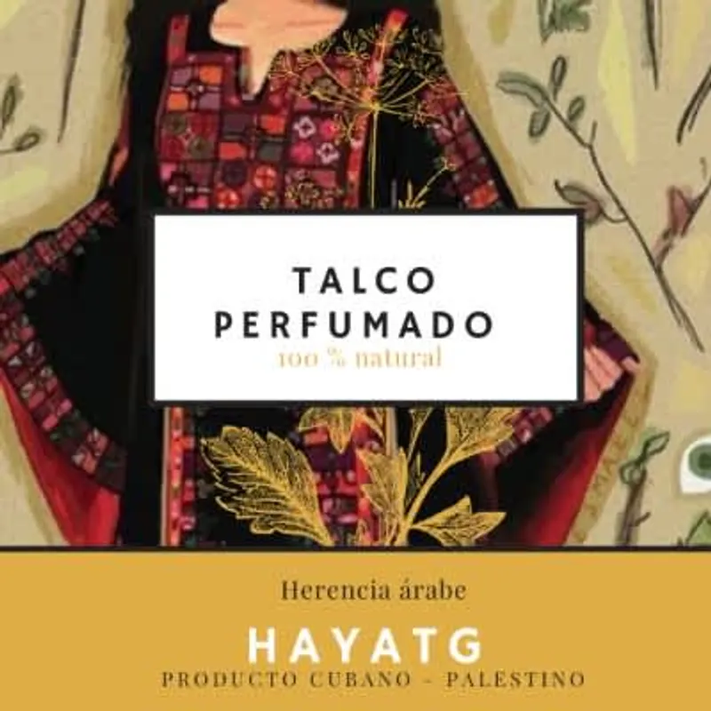 TALCO PERFUMADO HAYATG ( 100 % natural )