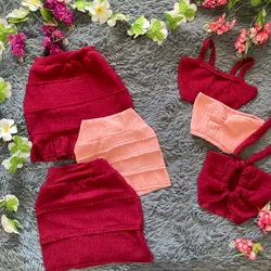 Conjunto de falda y blusa 