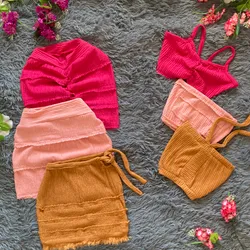 Conjunto de falda y blusa 