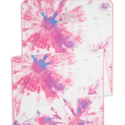 🩷 Alo Yoga Towel — Pink Tie Dye