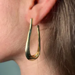 ✨Argollas de Oro Laminado Con baño de oro de 18K