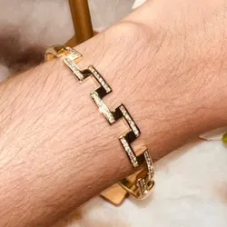 ✨Pulseras de Oro Laminado Con baño de oro de 18K