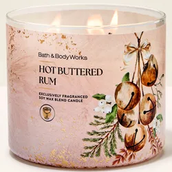 🥃✨ Bath & Body Works Hot Buttered Rum – Vela Aromática