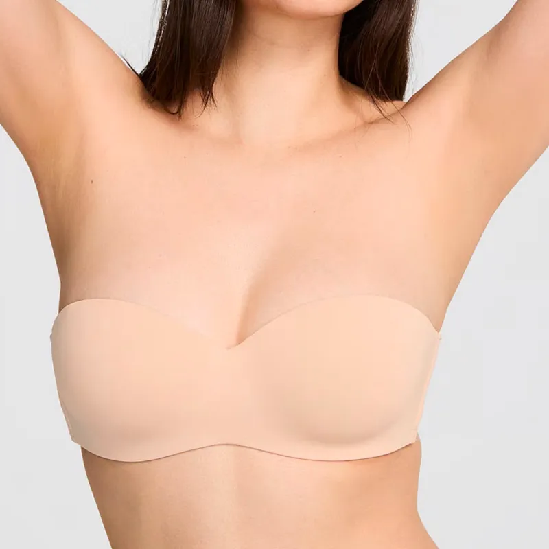 🤍 Bra Strapless Nude — Talla 32DD