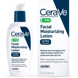 CeraVe PM Facial Moisturizing Lotion 🌙💙