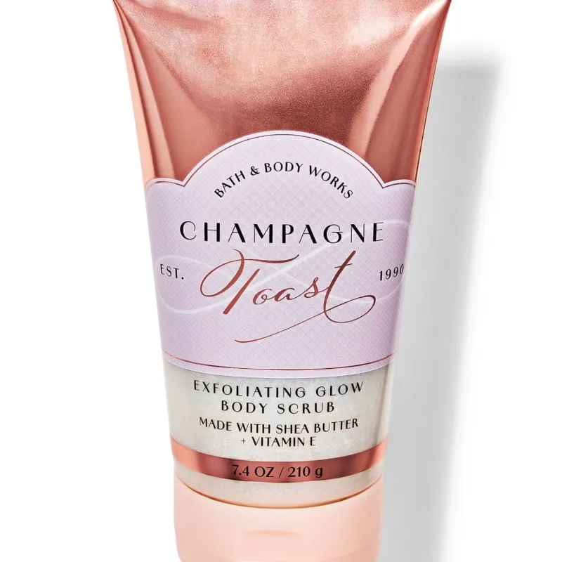 Champagne Toast – Exfoliating Glow Body Scrub💕