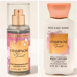 🥂 Champagne Toast (Mini Fine Fragrance Mist + Mini Body Lotion)