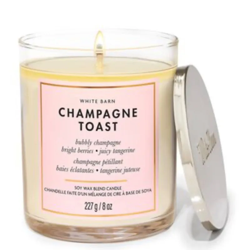 🥂💕 CHAMPAGNE TOAST – WHITE BARN 🕯️