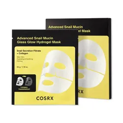 ✨🐌 COSRX Advanced Snail Mucin Glass Glow Hydrogel Mask ✨