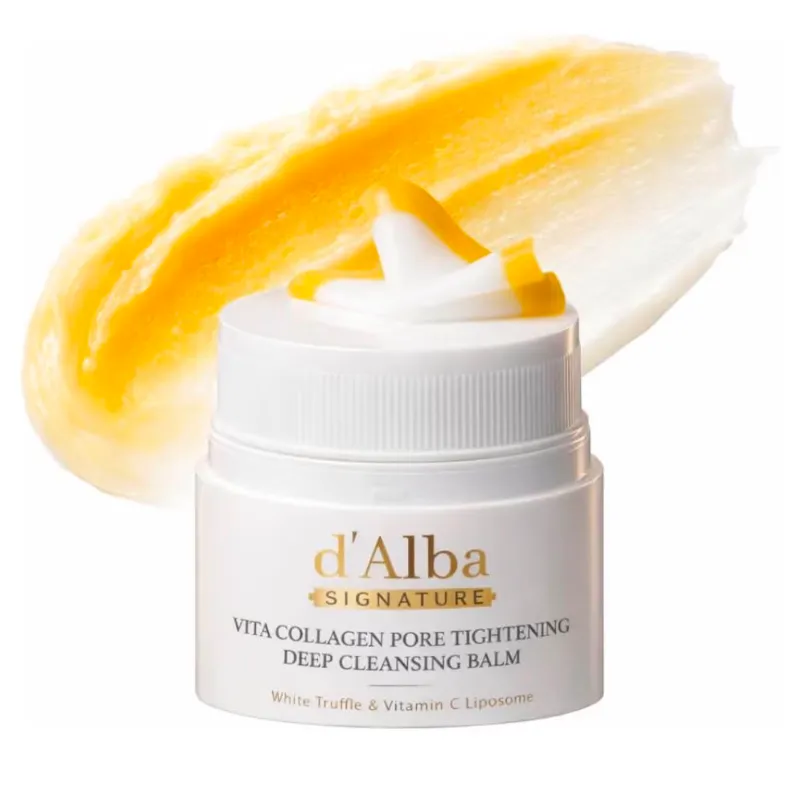 ✨ d’Alba Vita Collagen Pore Tightening Deep Cleansing Balm