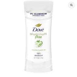 Dove Aluminum Free Deodorant