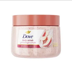Dove Body Scrub - White Peach & Crushed Rice