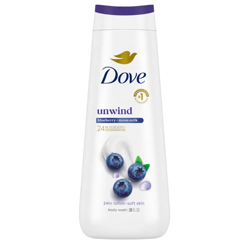 Dove Body Wash Unwind 🫐💜