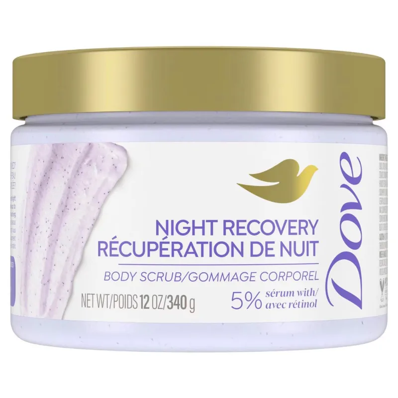 Dove Night Recovery Body Scrub 🌙💜