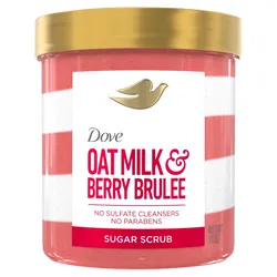 🍓 Dove Oat Milk & Berry Brûlée Sugar Scrub