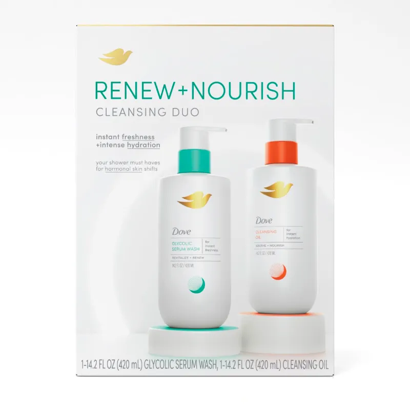 Dove Renew + Nourish Cleansing Duo 🫧✨