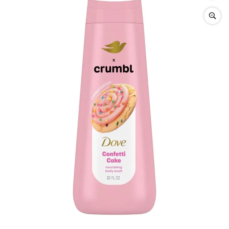 đ Dove x Crumbl Confetti Cake Body Wash