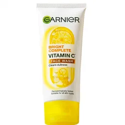 Garnier Bright Complete Vitamin C Face Wash 🍋✨