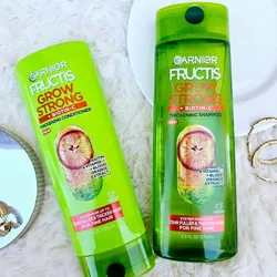 💚 Garnier Fructis Grow Strong Shampoo & conditioner 
