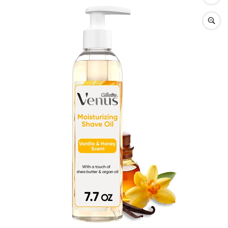 Gillette Venus Moisturizing Shave Oil – Vanilla & Honey 🍯✨