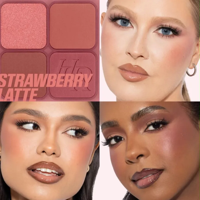 🍓 Huda Beauty Blush Filter Palette – Strawberry Latte