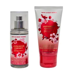 🌸 Japanese Cherry Blossom (Mini Fine Fragrance Mist + Mini Body Cream)