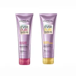 L’Oréal Ever Pure Moisture Shampoo Y Blonde Conditioner