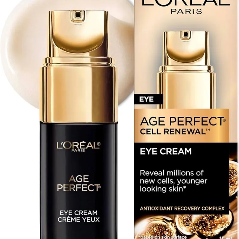 L’Oréal Paris Age Perfect Cell Renewal Eye Cream ✨💛