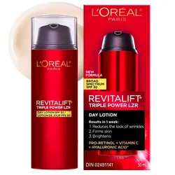 L’Oréal Revitalift Triple Power LZR Day Lotion SPF 30 ☀️❤️