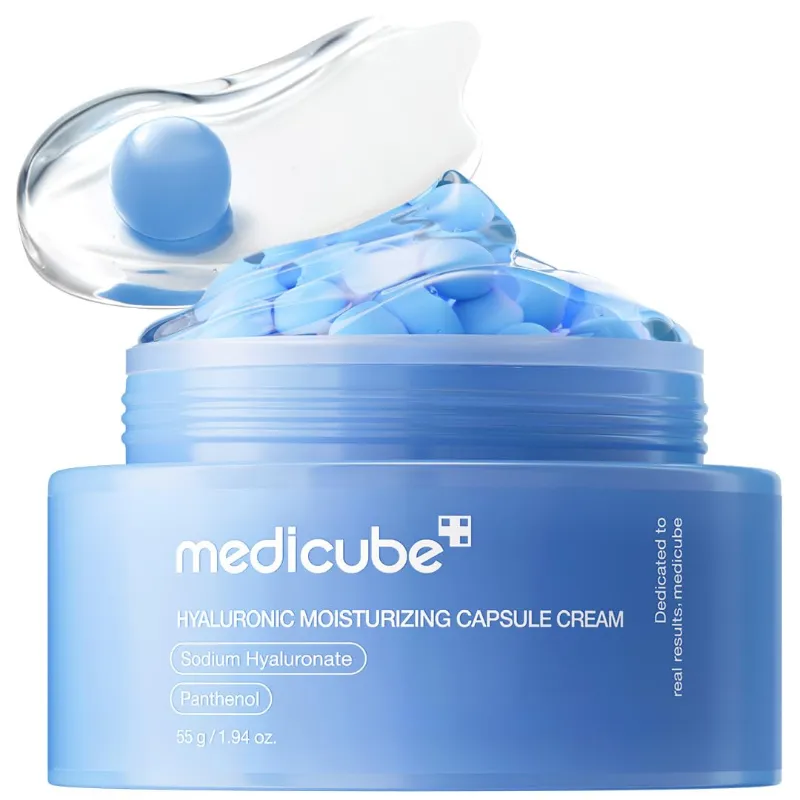 Medicube Hyaluronic Moisturizing Capsule Cream 💙