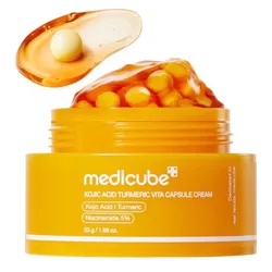 Medicube Kojic Acid Turmeric Vita Capsule Cream ✨