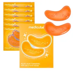 Medicube Kojic Acid Turmeric Vita Jelly Eye Mask 🍊✨