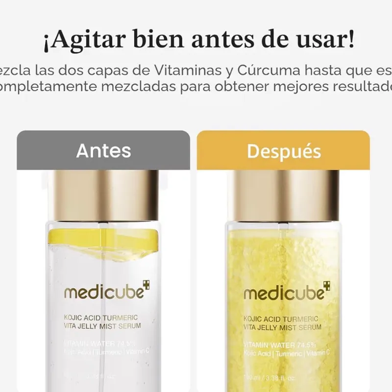 Medicube Kojic Acid Turmeric Vita Jelly Mist Serum ✨