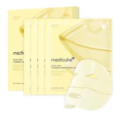 Medicube Máscara de Gel Dorado Iluminador de Ácido Kójico y Cúrcuma