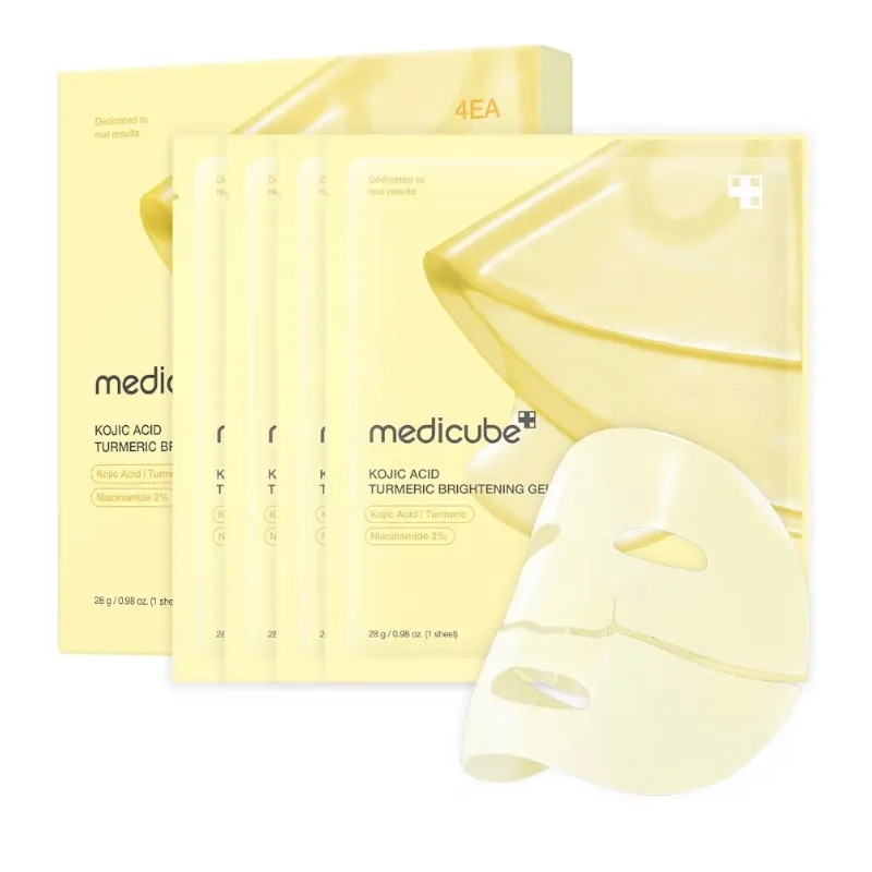 Medicube Máscara de Gel Dorado Iluminador de Ácido Kójico y Cúrcuma