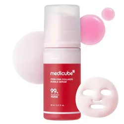 Medicube PDRN Pink Collagen Bubble Serum ✨🩷