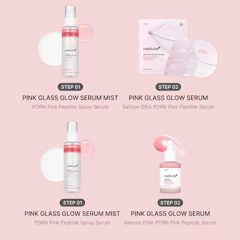 Medicube PDRN Pink Glutathione Serum Mist ✨🩷