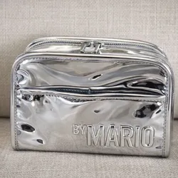 Neceser metálico (plateado)